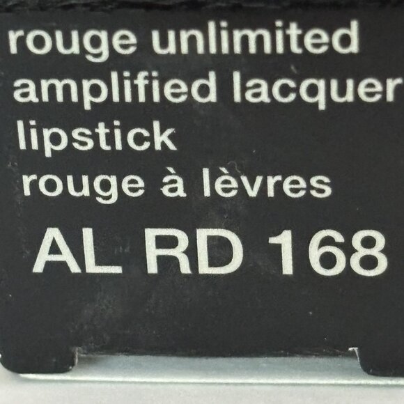 Shu Uemura Rouge* Unlimited Amplified Lacquer from Japan ~ Red 168 3g NIB - Picture 7 of 10